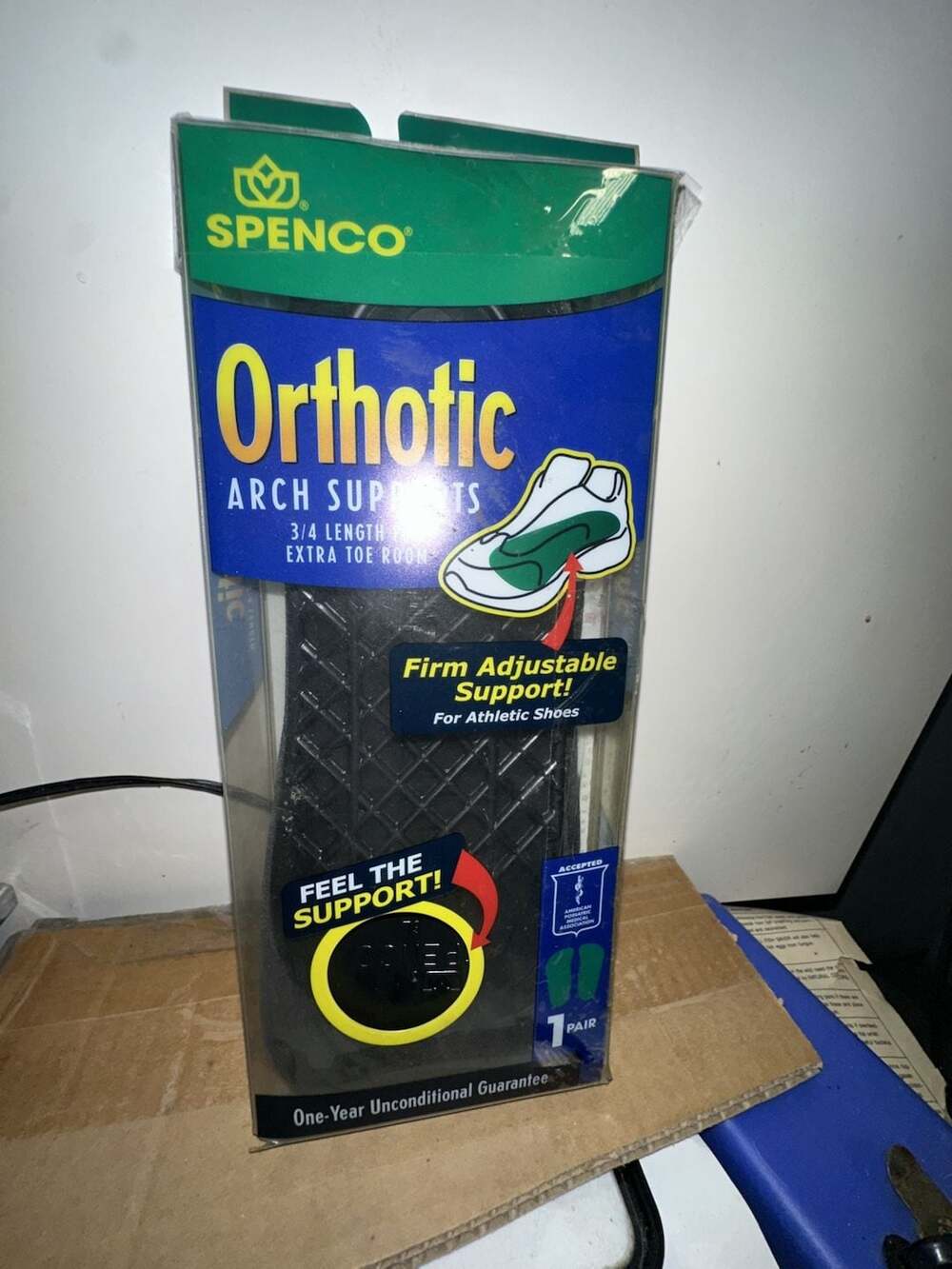 Spenco Orthotic Arch Supports 3/4 Length,  #6 (Fits Men's 14-15)